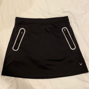 Callaway black golf skirt